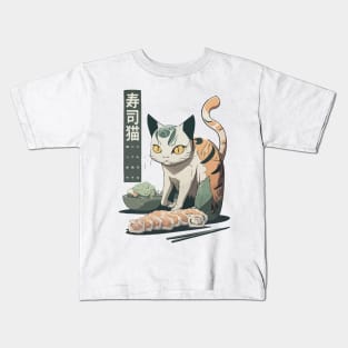 Sushi Cat Kids T-Shirt